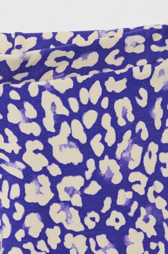 Dziewczynka United Colors of Benetton legginsy dziecięce 35Y3CF04L.G.SEASONAL fioletowy