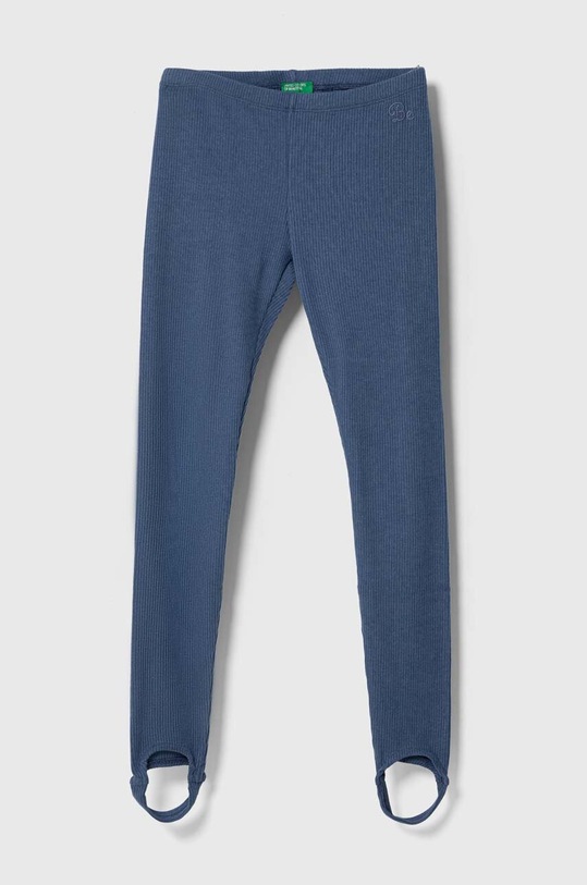 United Colors of Benetton legginsy dziecięce z elastanem niebieski 31F5CF04D.G.SEASONAL