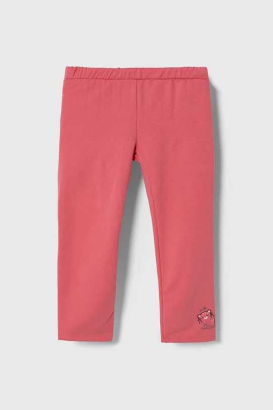Παιδικό φούτερ United Colors of Benetton στάμπα ροζ 35Q2GF03I.P.SEASONAL