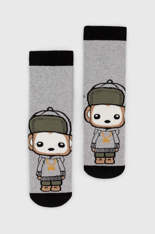 United Colors of Benetton skarpetki dziecięce skarpetki długie szary 6AO30702Q.G.SEASONAL
