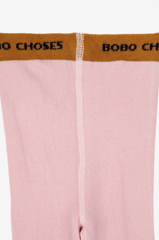 Bobo Choses rajstopy dziecięce 223AH032 różowy AW23