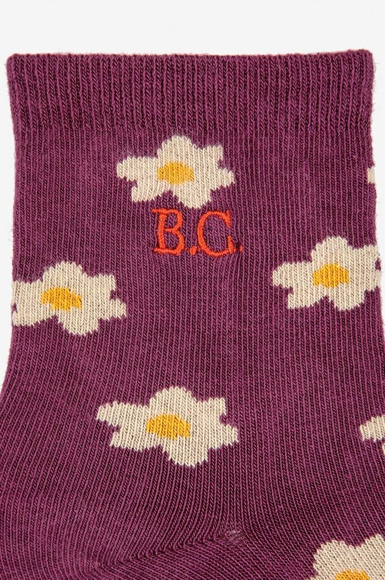 Bobo Choses skarpetki dziecięce 223AI041 fioletowy AW23