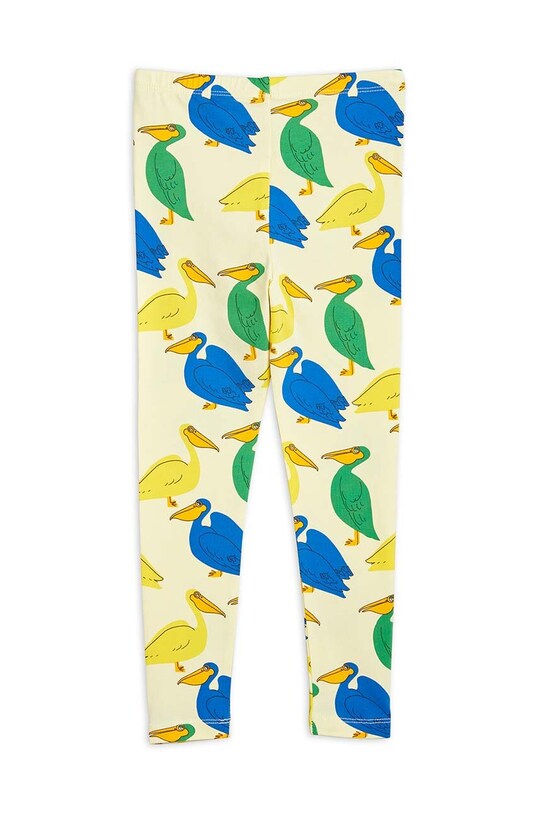 Dětské legíny Mini Rodini 2363010323 žlutá AW23