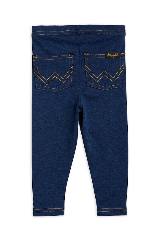 Легінси для немовлят Mini Rodini Mini Rodini x Wrangler 2383010460 темно-синій AW23