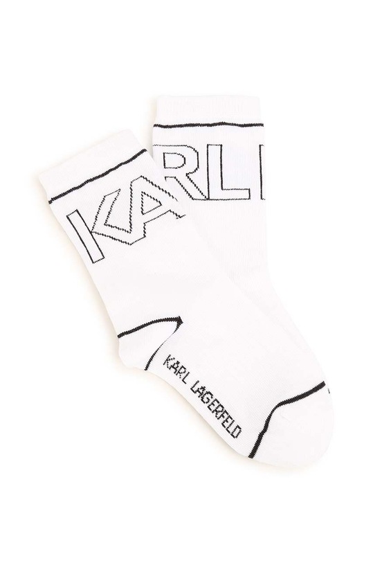 Karl Lagerfeld skarpetki dziecięce 2-pack Z20100 czarny AW23