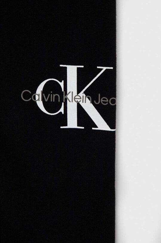 Dziewczynka Calvin Klein Jeans legginsy dziecięce IN0IN00081.9BYX czarny