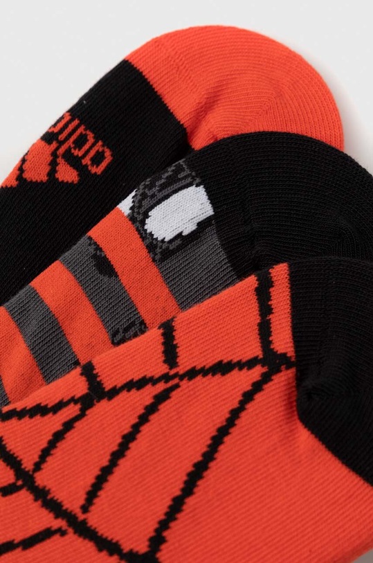 adidas Performance skarpetki dziecięce SPIDER-MAN 3-pack HZ2915 czerwony AW23