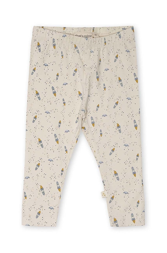 That's mine leggins din bumbac pentru bebeluși Elois cu elastan bej 008539