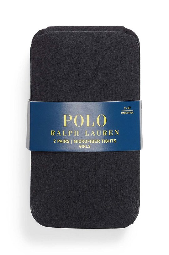 Дитячі колготки Polo Ralph Lauren 2-pack 2 шт чорний 446928212001