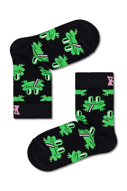 CHLAPEC Dětské ponožky Happy Socks Small Friends 3-pack P000122 žlutá