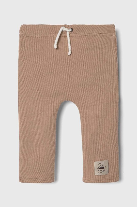 Jamiks legginsy niemowlęce z elastanem beżowy FRANCIS.Legins.JZG409.K