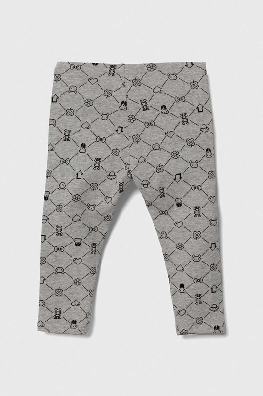 United Colors of Benetton legginsy dziecięce 3RAWGF02S.P.SEASONAL szary AW23