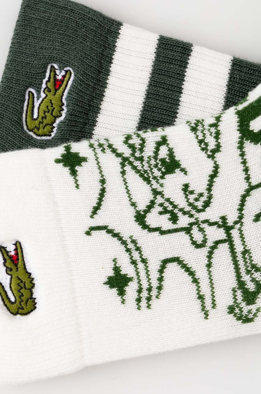 Lacoste calzini bambino/a pacco da 2 RA2921 bianco AW23