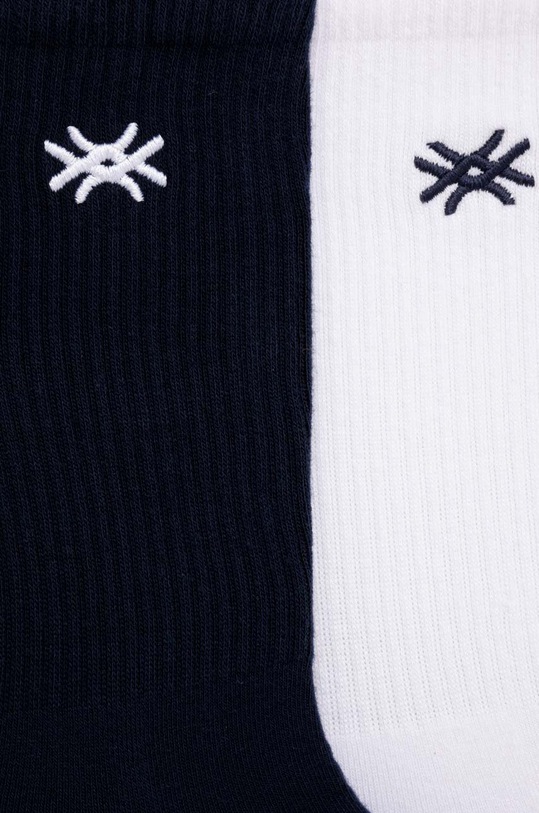 United Colors of Benetton skarpetki 2-pack 6AO30702A.G.SEASONAL granatowy AW23