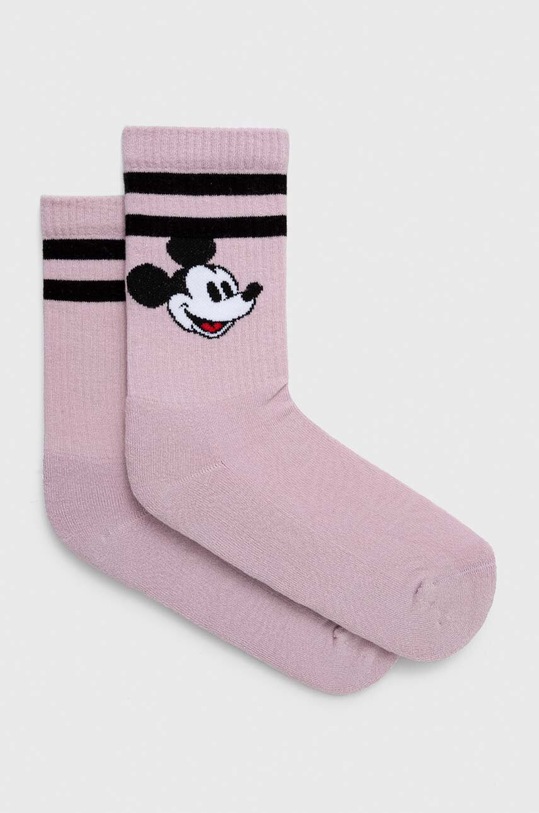 United Colors of Benetton skarpetki dziecięce skarpetki długie różowy 6AO30702S.G.SEASONAL