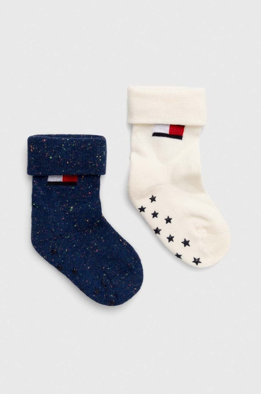 Tommy Hilfiger skarpetki dziecięce 2-pack skarpetki długie granatowy 701224994