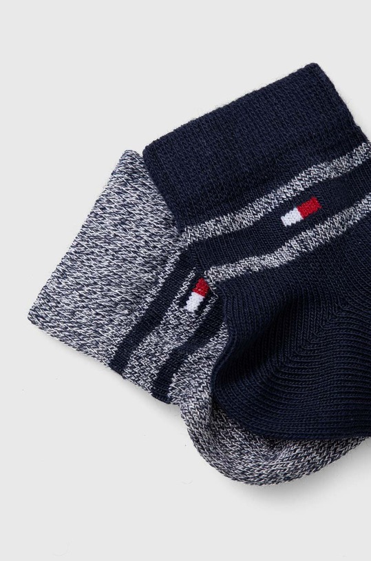 Detské ponožky Tommy Hilfiger 2-pak 701224995 tmavomodrá AW23