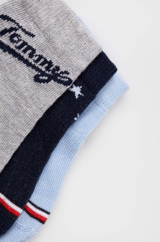 Tommy Hilfiger skarpetki dziecięce 3-pack 701224997 niebieski AW23