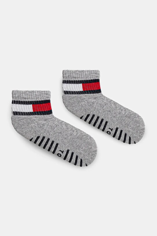 Дитячі шкарпетки Tommy Hilfiger 2-pack візерунок сірий 701226500