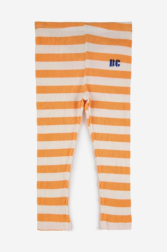 Bobo Choses legginsy niemowlęce 223AB045 żółty AW23