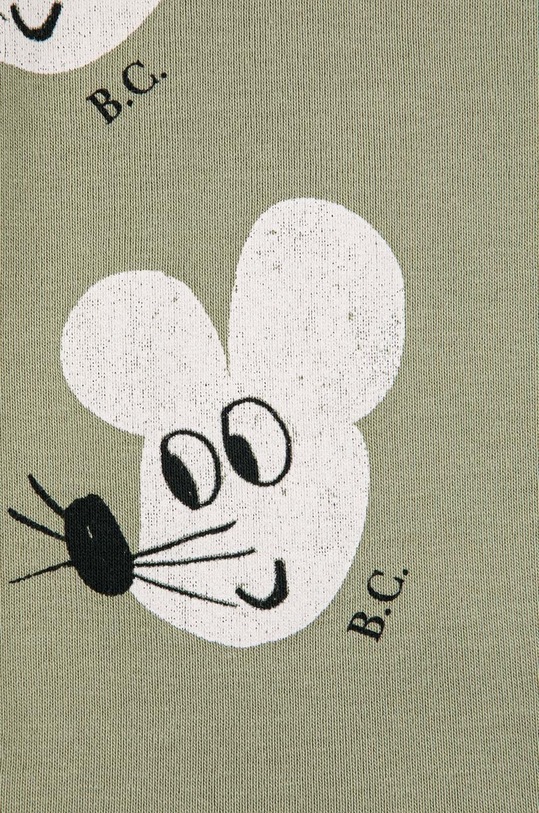 Bobo Choses legginsy dziecięce zielony 223AC060