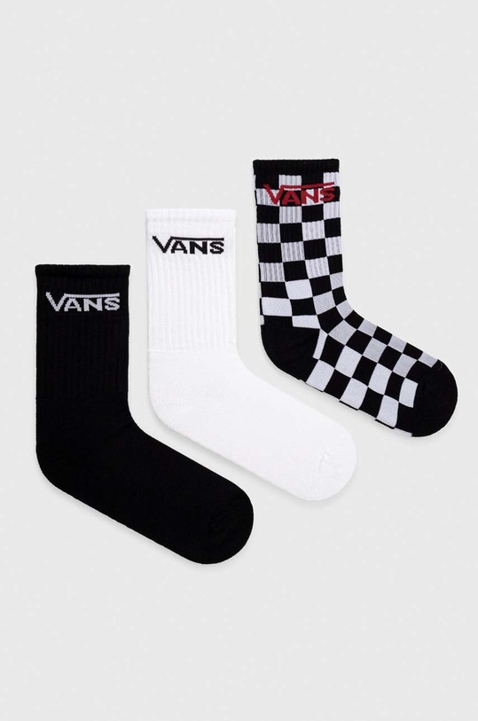 Vans skarpetki dziecięce VN000EZ1Y281 CLASSIC VANS CREW SOCK 3-pack wzorzyste multicolor VN000EZ1Y281