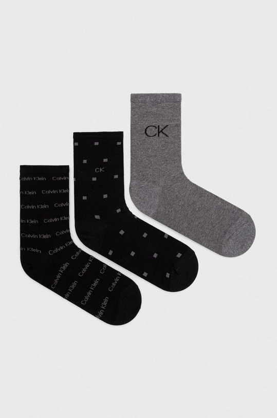 Calvin Klein skarpetki 4-pack skarpetki długie czarny 701224108