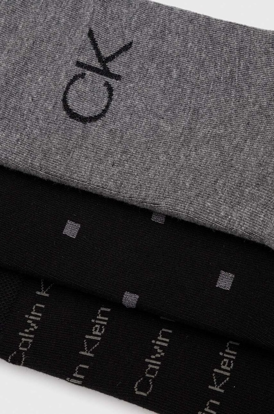 Calvin Klein skarpetki 4-pack 701224108 czarny AW23