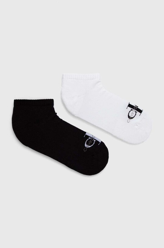 Κάλτσες Calvin Klein Jeans 2-pack κοντές κάλτσες μαύρο 701226012