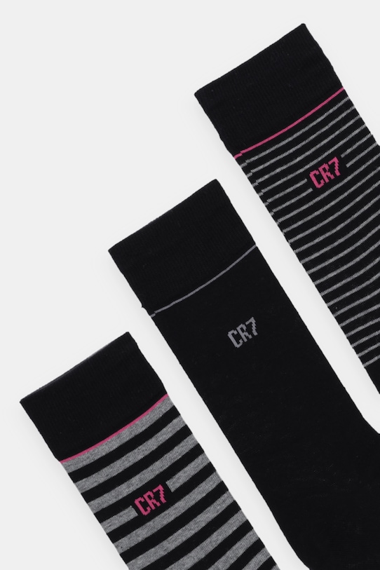 Шкарпетки CR7 Cristiano Ronaldo 3-pack 8273.80.141 чорний AW25