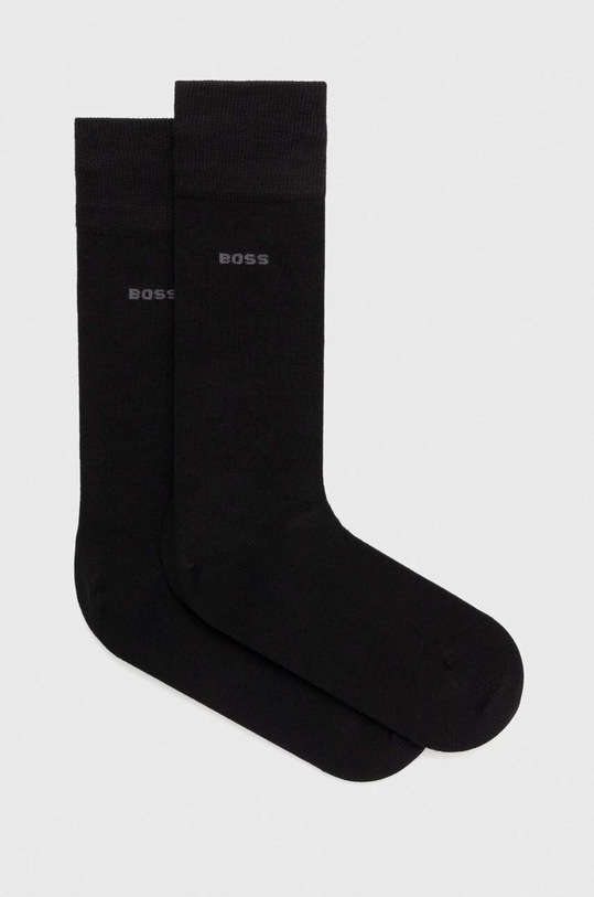 BOSS skarpetki 2-pack skarpetki długie czarny 50491196