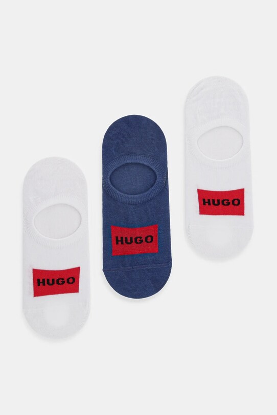 Čarape HUGO 3-pack plava 50496082