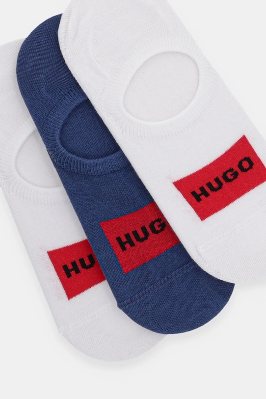 HUGO zokni 3 pár 50496082 kék NC00