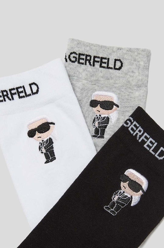Ponožky Karl Lagerfeld 3-pak 230M6001 viacfarebná AA00