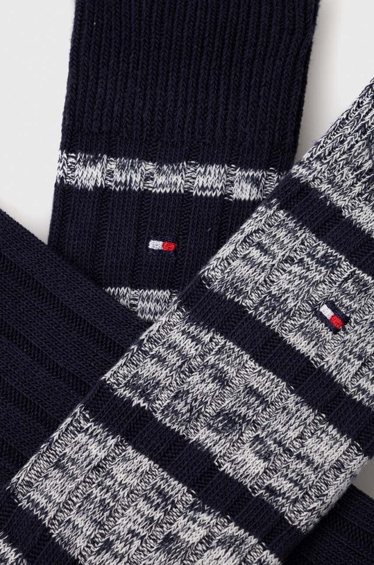 Ponožky Tommy Hilfiger 3-pak 701226073 tmavomodrá AW23