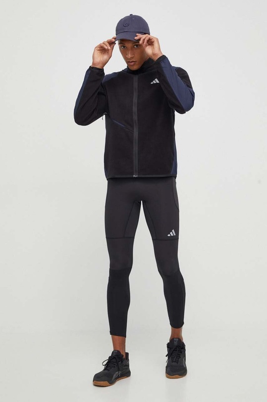 Tajice za trčanje adidas Performance crna IB6386