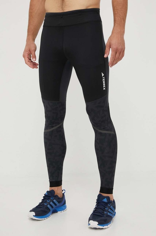 adidas TERREX leggins sport Agravic tricotaj negru HL1725