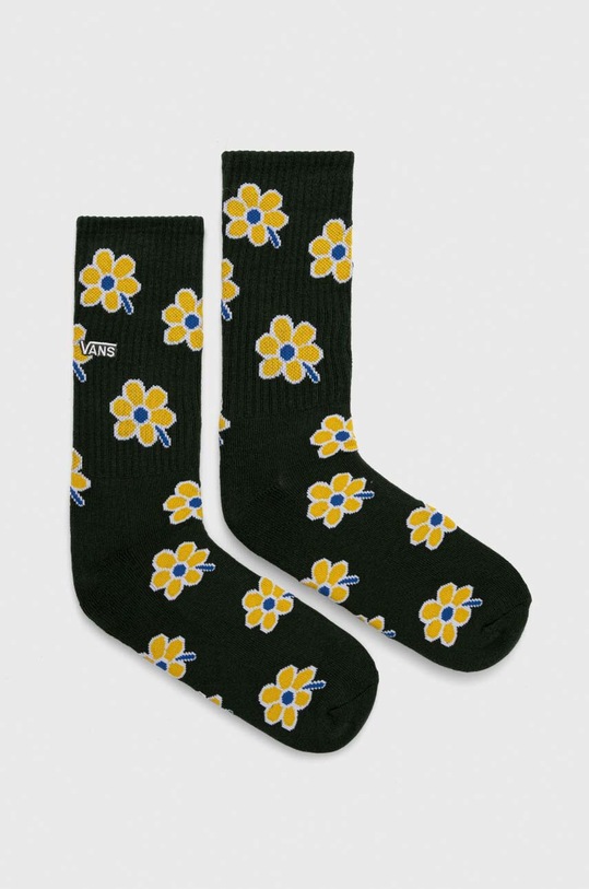 Ponožky Vans dlhé ponožky zelená VN0008NSBD61