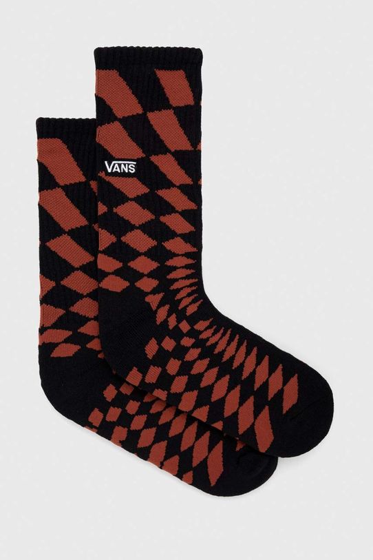 Ponožky Vans dlhé ponožky hnedá VN0008NVADU1
