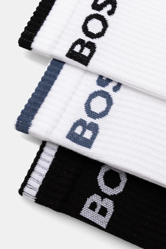 BOSS sosete 6-pack 50510168 alb AW25