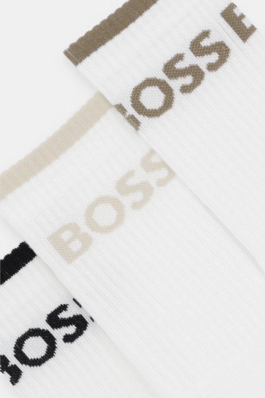 BOSS skarpetki 6P QS Stripe CC 6-pack 50510168 biały AA00
