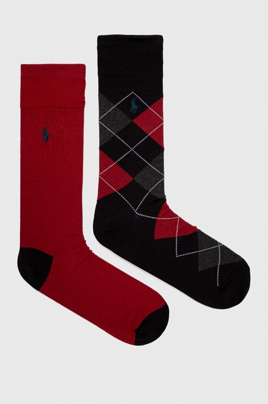 Ponožky Polo Ralph Lauren 2-pack dlouhé ponožky vícebarevná 449928410
