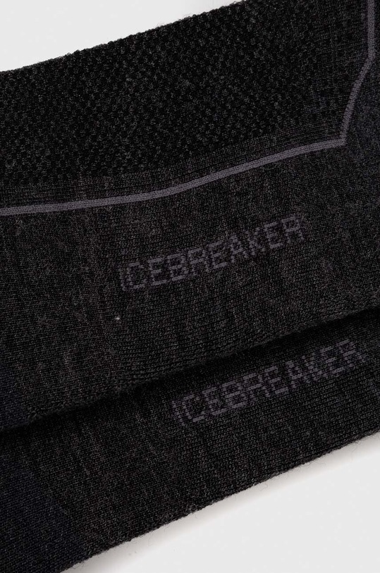 Icebreaker sosete Hike Cool-Lite 3Q IB1046617821 gri AW23