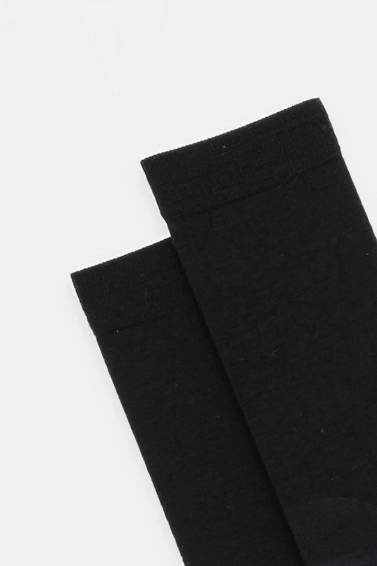 Вълнени чорапи Icebreaker IB1051160011 черен AW23