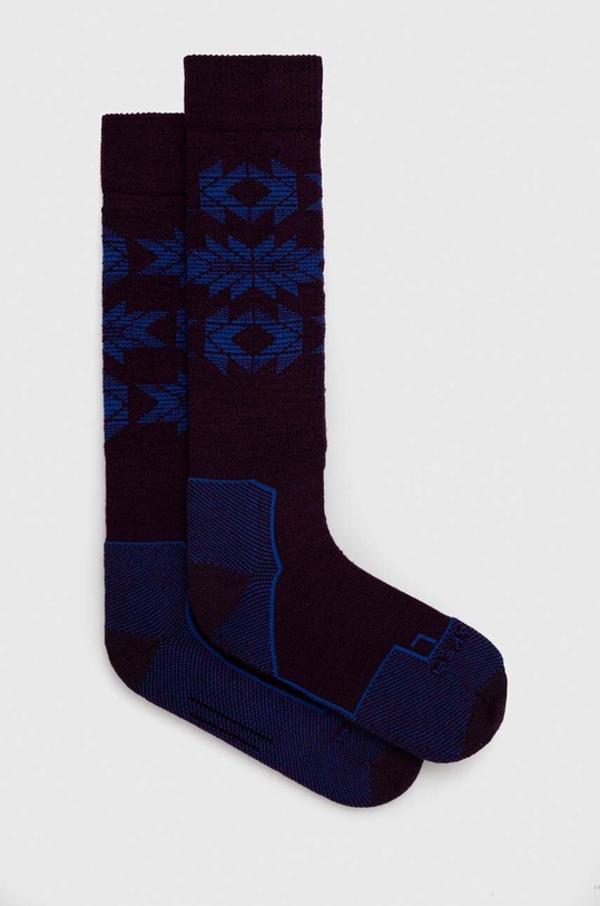 Icebreaker calzini Ski+ Light violetto IB1051799221