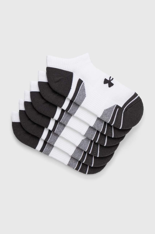 Ponožky Under Armour 3-pack krátké ponožky bílá 1379503