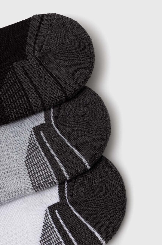 Ponožky Under Armour 3-pak 1379503 čierna SS24
