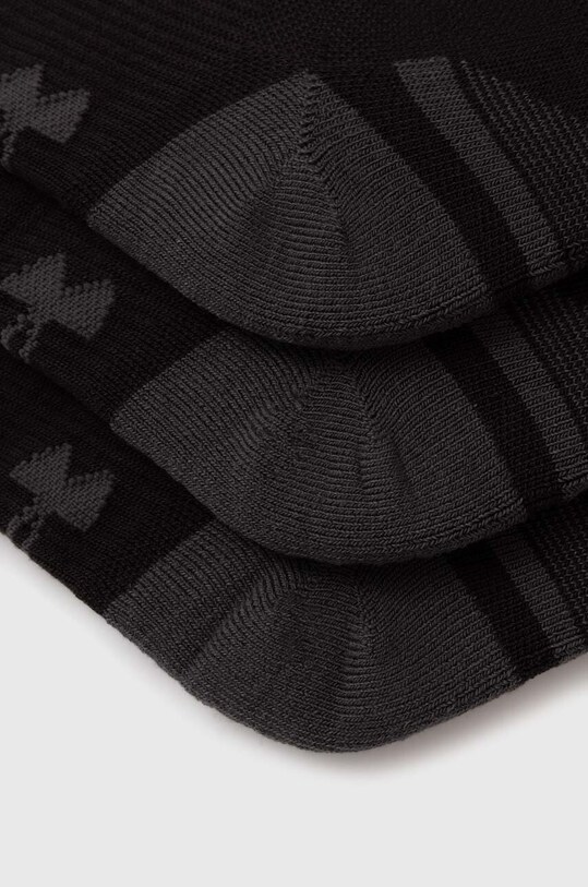 Ponožky Under Armour 3-pak 1379510 čierna SS24