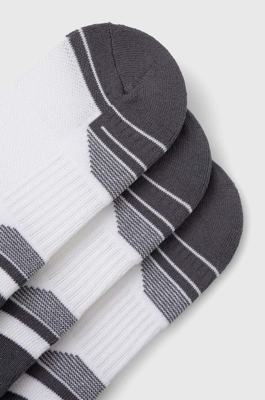 Κάλτσες Under Armour 3-pack 1379528 λευκό SS24