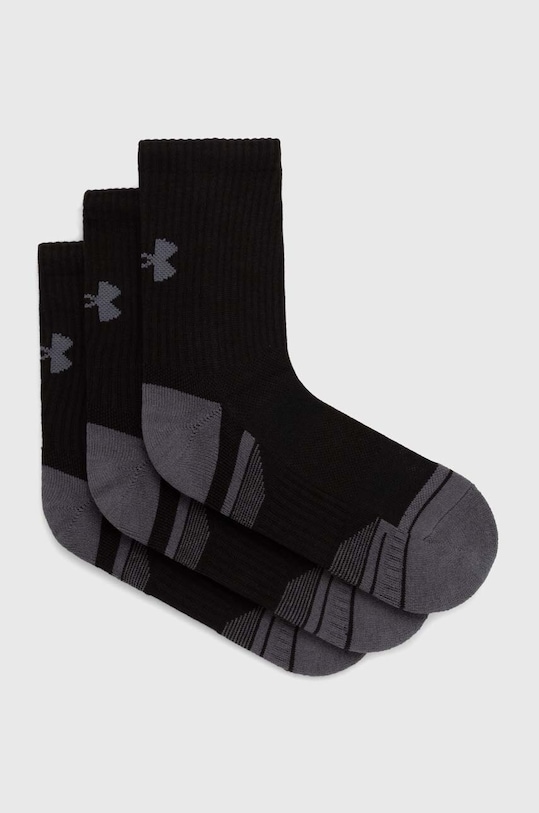Under Armour skarpetki 3-pack skarpetki długie czarny 1379530
